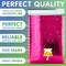 Hot Pink Bubble Mailers 8.5 x 11 Pack of 25 Padded Cushion Mailing Envelopes 8 1/2 x 11 Shipping Bags with Peel and Seal Glamour Hot Pink Metallic Foiled Bag for Mailing Packing